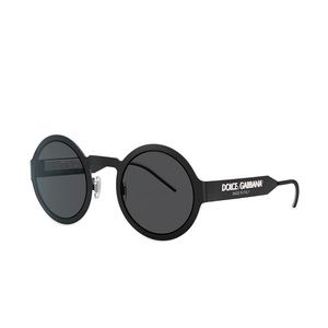 Dolce Gabbana Matte Round Sunglasses